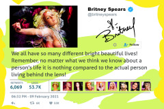 Famous Tweets In History -  Britney - I Just Want My Life Back