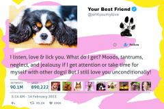 Famous Tweets - Your Best Friend - Dog