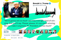 Famous Tweets - Trump - You'll Be Tired Of Winning