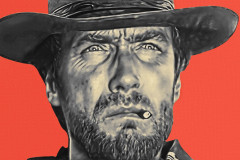 Clint Eastwood - Fistful of Dollars - red