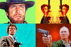 Clint-Eastwood Collage - green