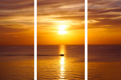 Sunset Sail Triptych